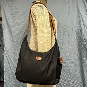 Longchamp Le Pliage Hobo Bag black